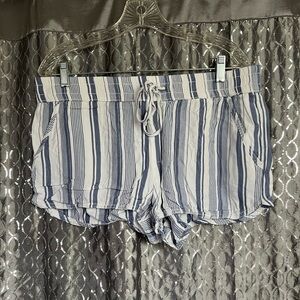 SO Blue and white striped light weight Short Size XL